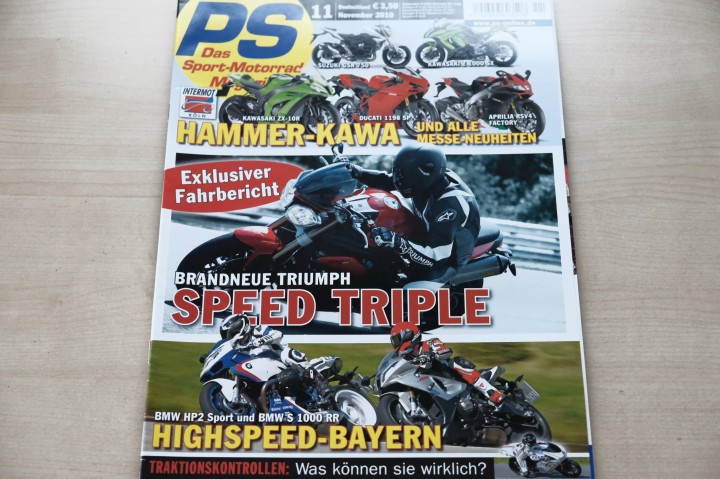 Deckblatt PS Sport Motorrad (11/2010)